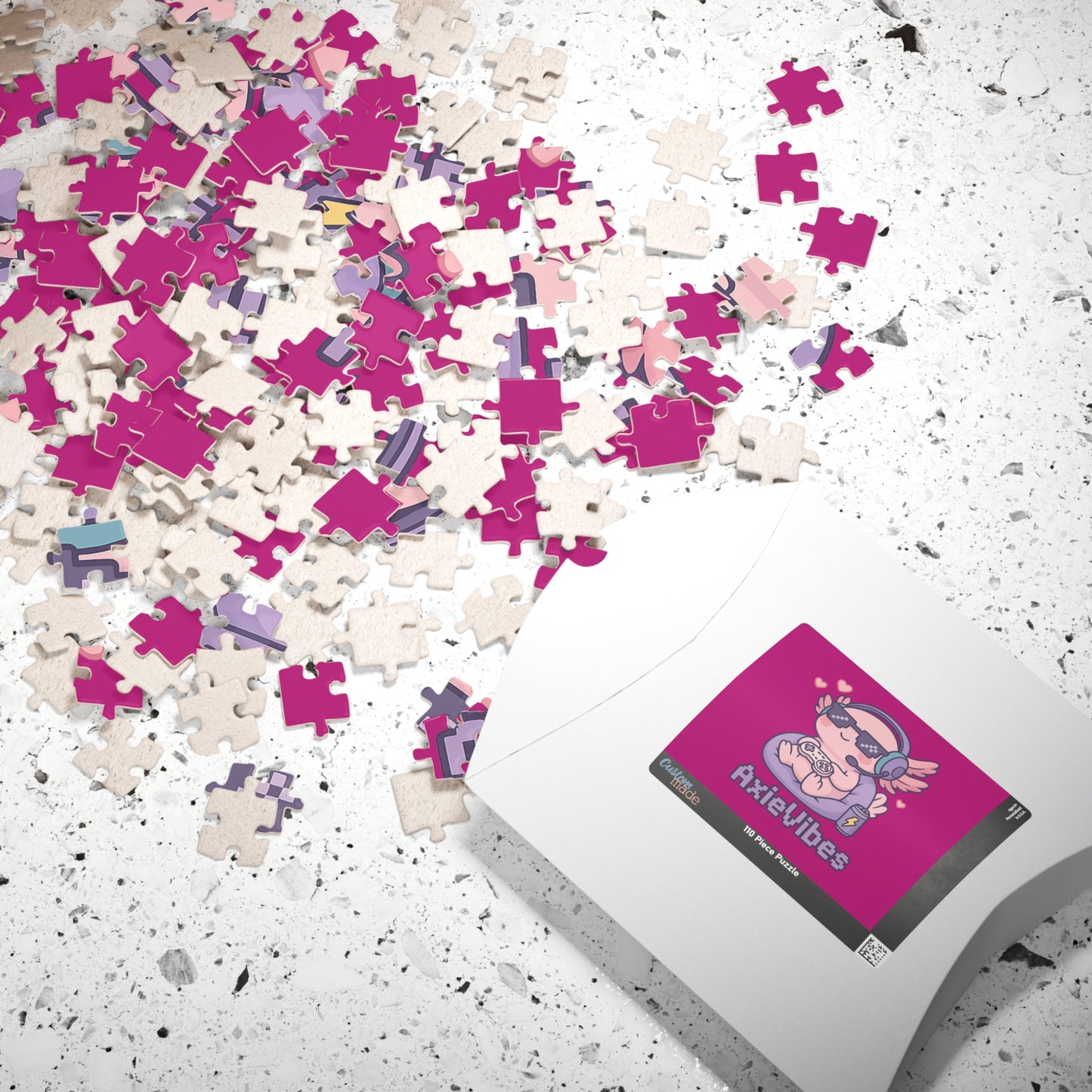 AxieVibes Gamer Puzzle - 110, 252, 520 & 1014-piece Options