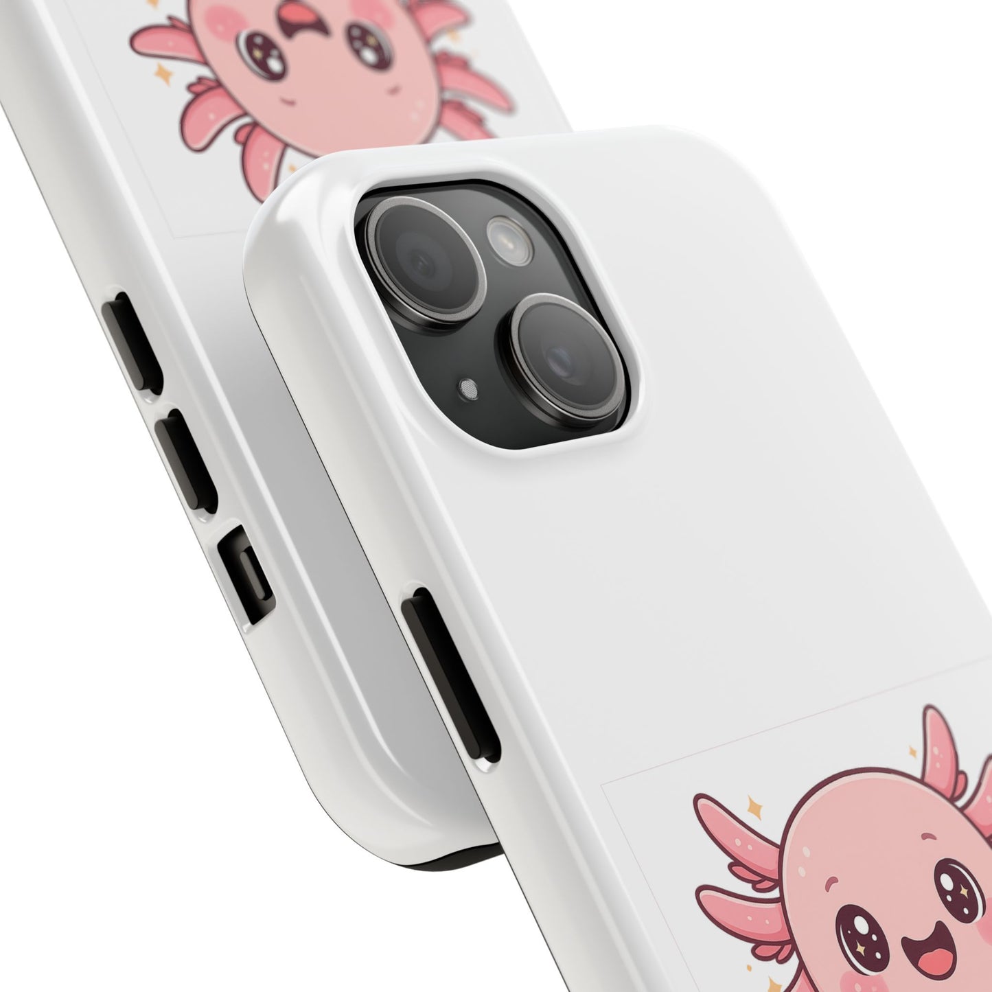 Cute Axolotl Tough Phone Case - Durable & Fun Protection for Phone Lovers
