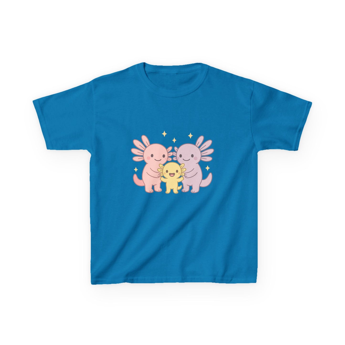 Cute Animal Friends Kids Tee - Adorable Heavy Cotton Shirt for Children