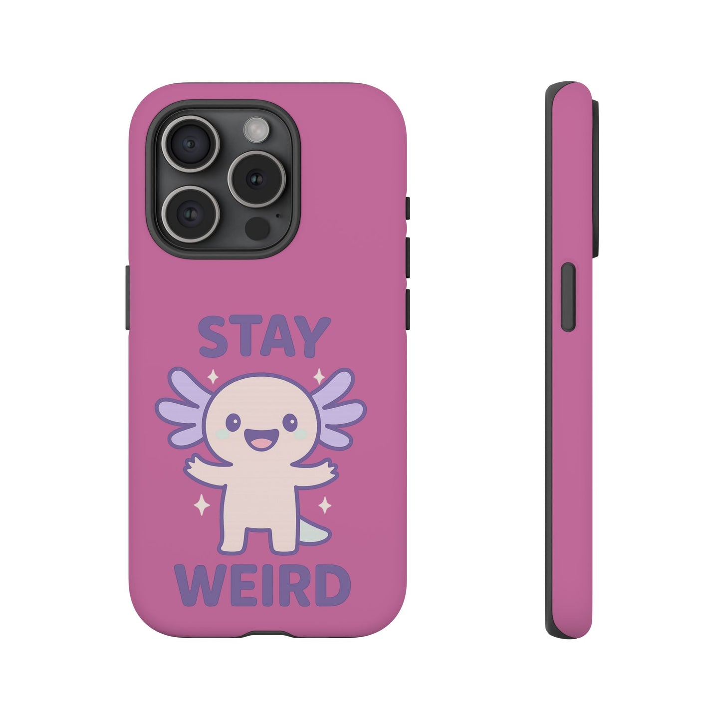 Stay Weird Phone Case - Fun and Quirky Smartphone Cover for Unique Personalities
