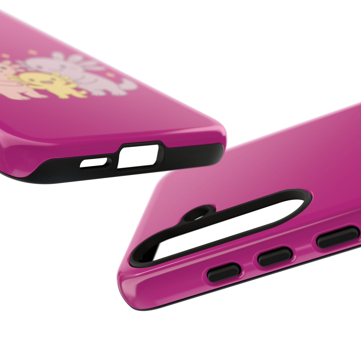 Cute Cartoon Animal Phone Case - Tough Cases for a Joyful Vibe