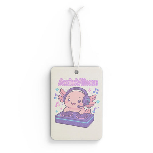 AxieVibes Car Air Freshener - Cute DJ Design for Music Lovers