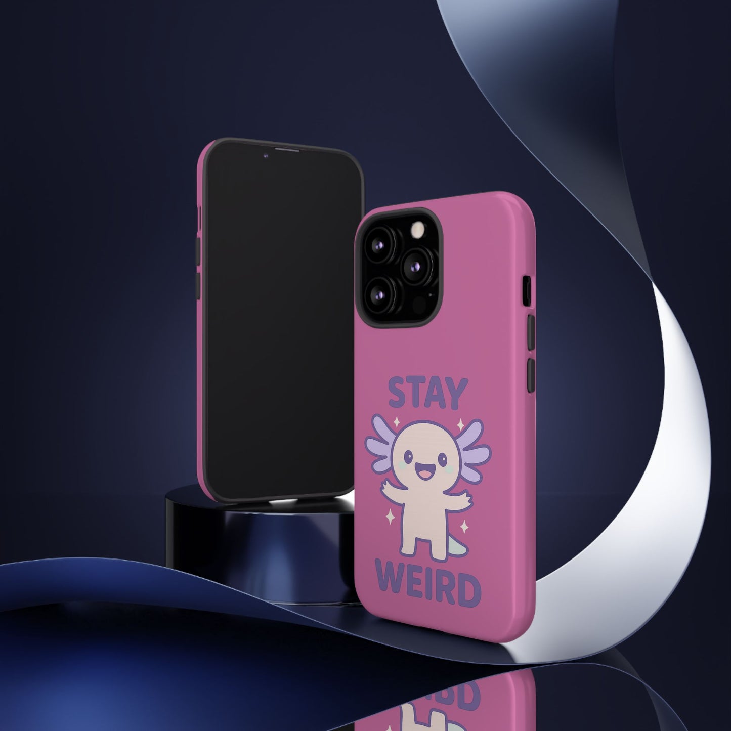 Stay Weird Phone Case - Fun and Quirky Smartphone Cover for Unique Personalities