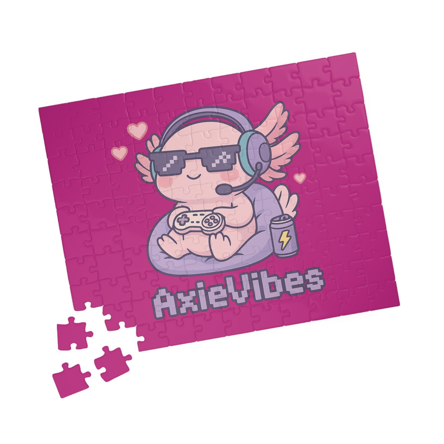AxieVibes Gamer Puzzle - 110, 252, 520 & 1014-piece Options