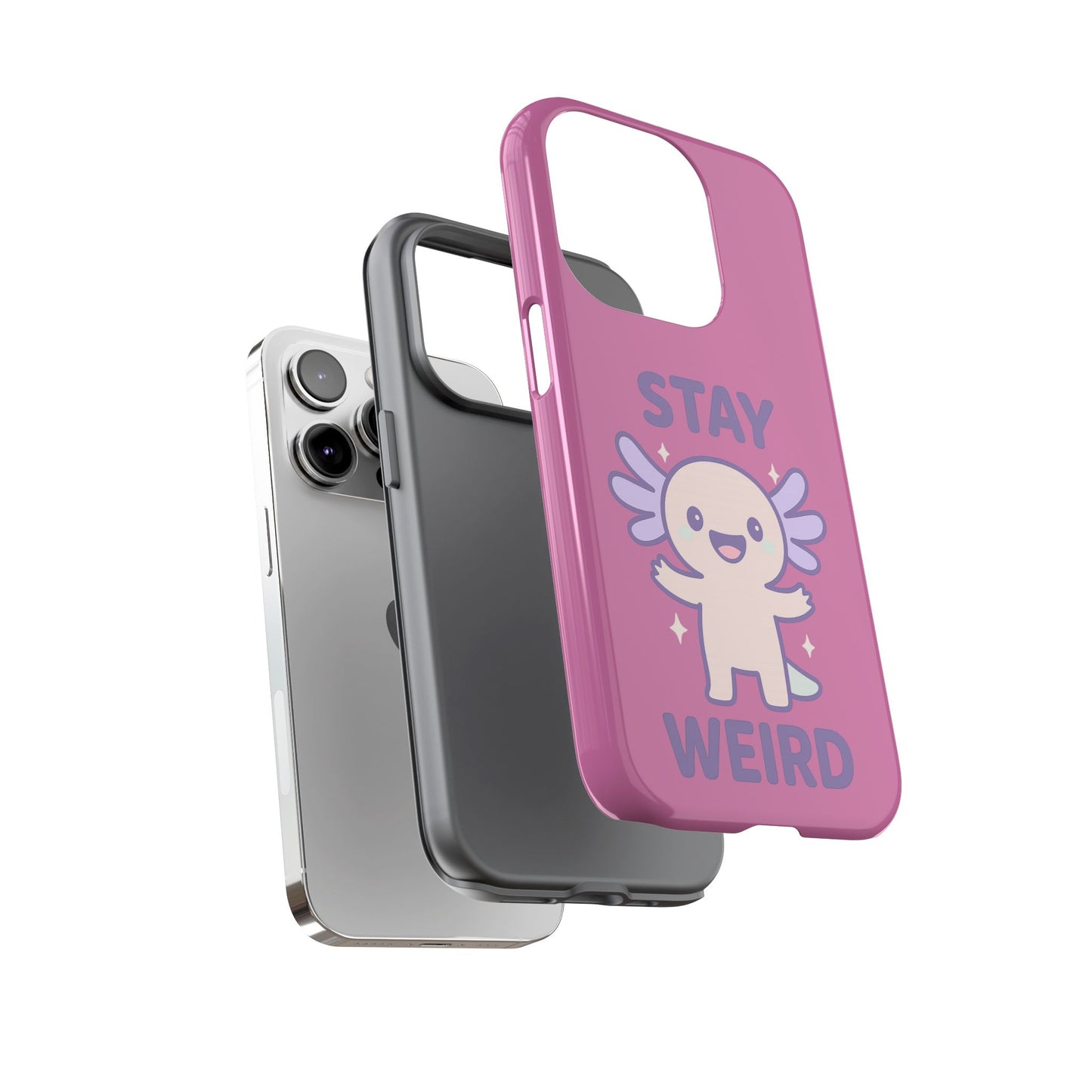 Stay Weird Phone Case - Fun and Quirky Smartphone Cover for Unique Personalities