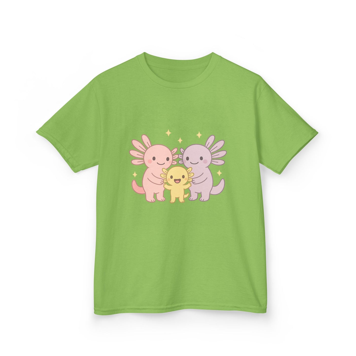 Cute Animal Friends Kids Tee - Adorable Heavy Cotton Shirt for Children