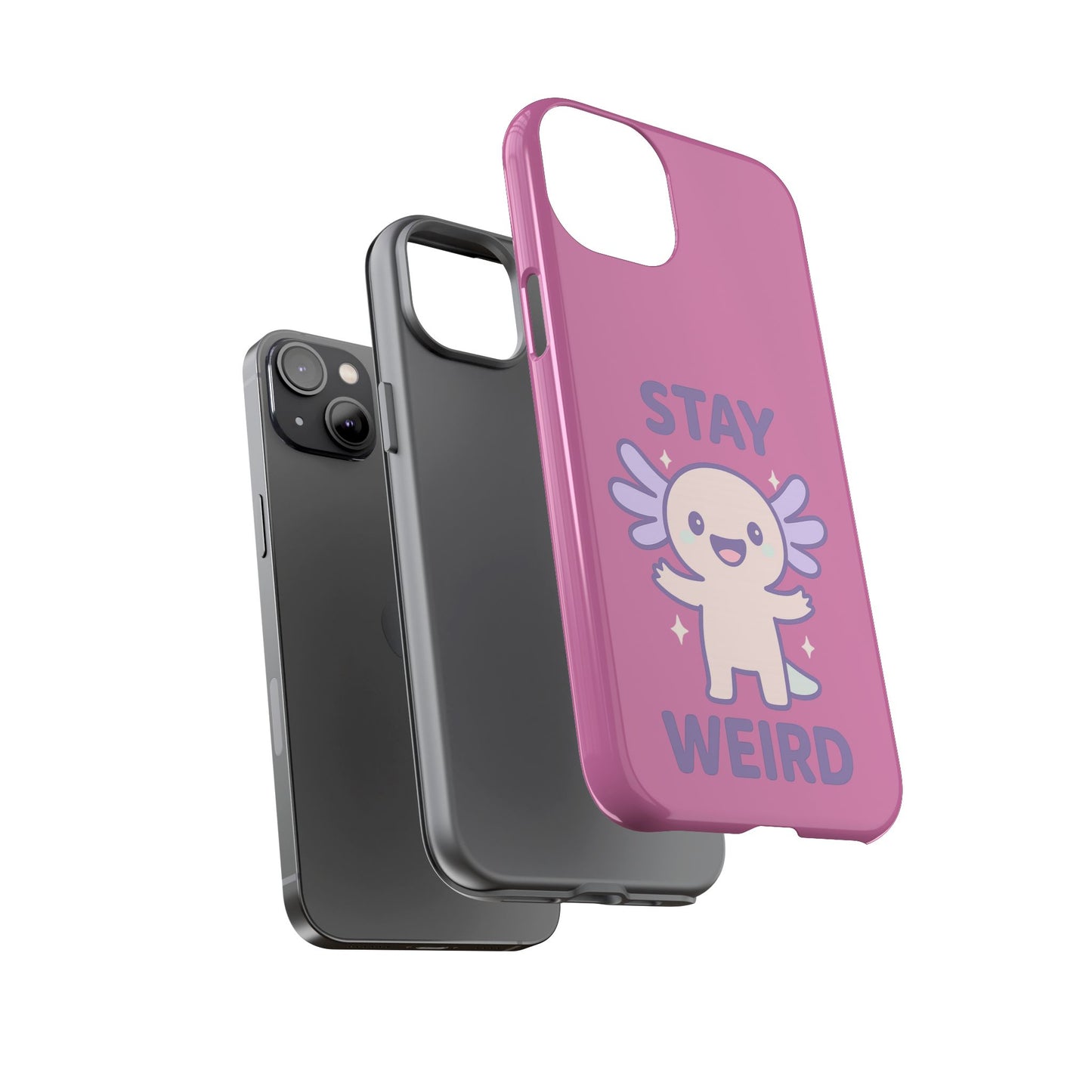 Stay Weird Phone Case - Fun and Quirky Smartphone Cover for Unique Personalities