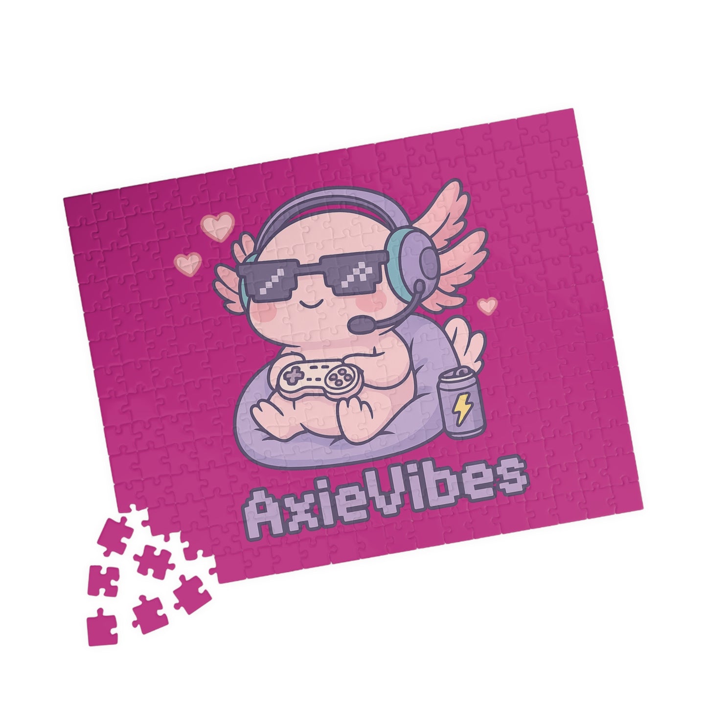 AxieVibes Gamer Puzzle - 110, 252, 520 & 1014-piece Options