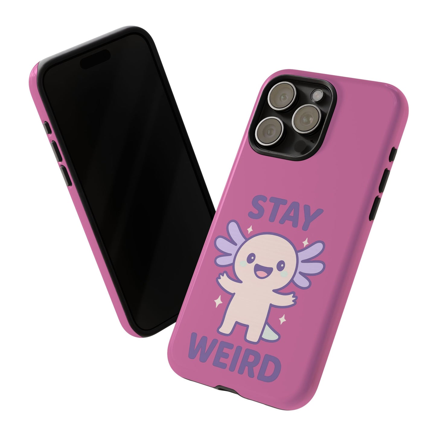Stay Weird Phone Case - Fun and Quirky Smartphone Cover for Unique Personalities