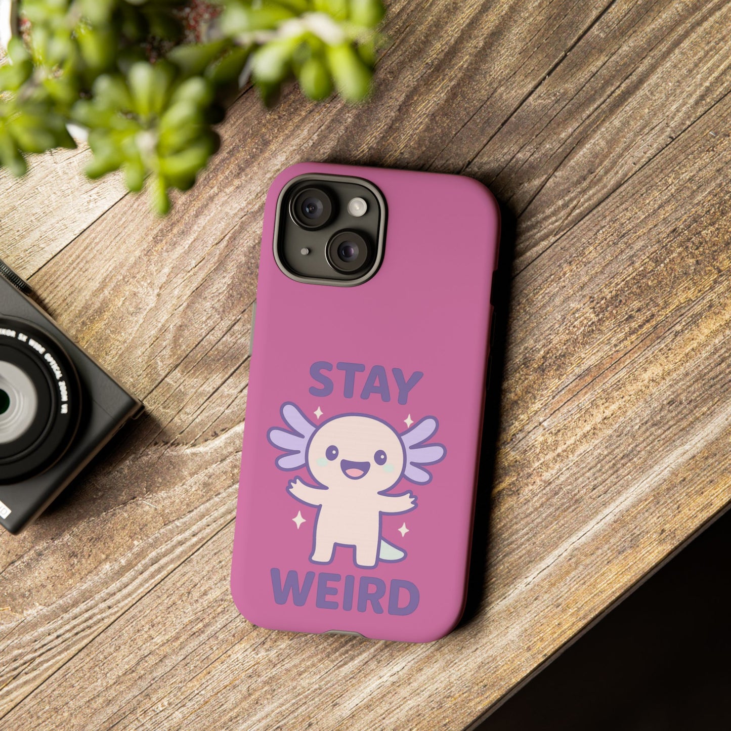 Stay Weird Phone Case - Fun and Quirky Smartphone Cover for Unique Personalities