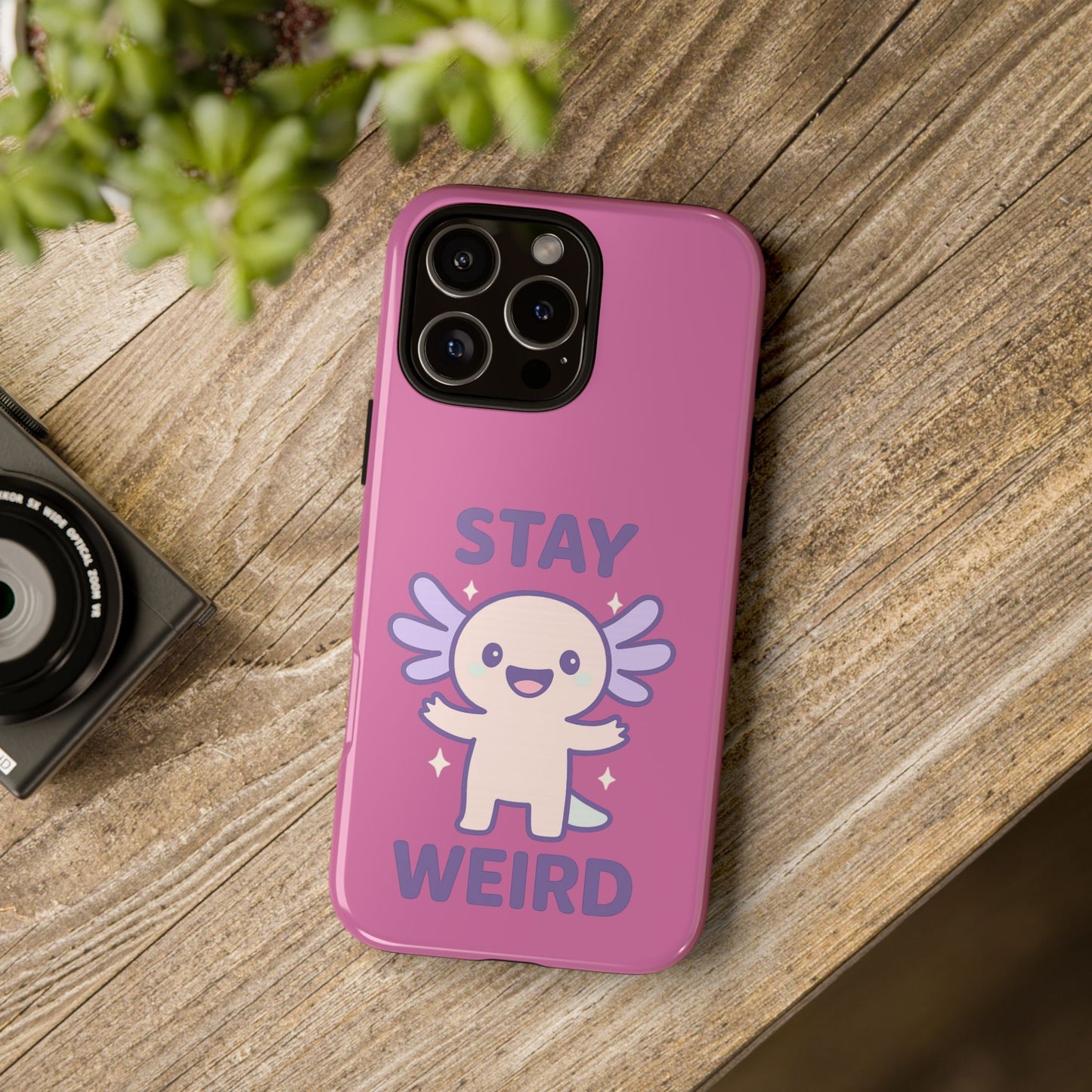 Stay Weird Phone Case - Fun and Quirky Smartphone Cover for Unique Personalities
