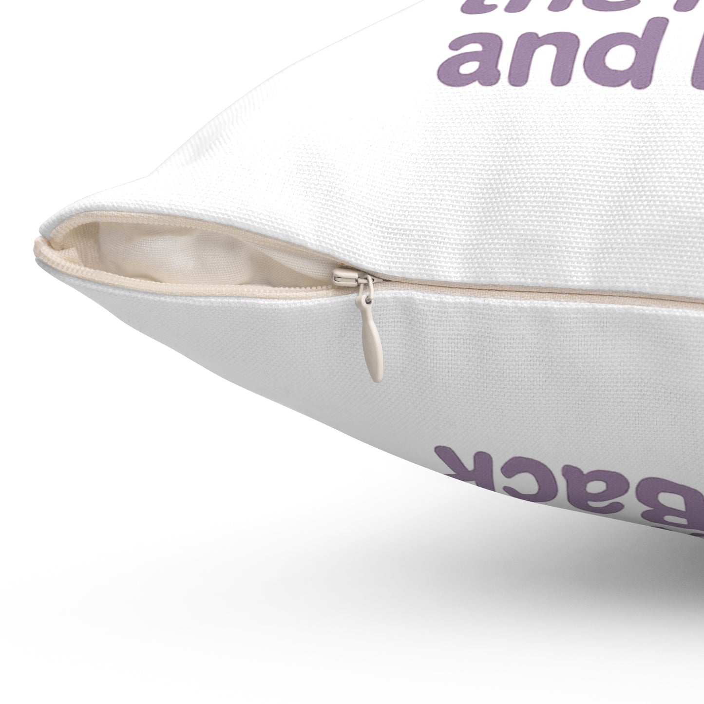 Spun Polyester Square Pillow