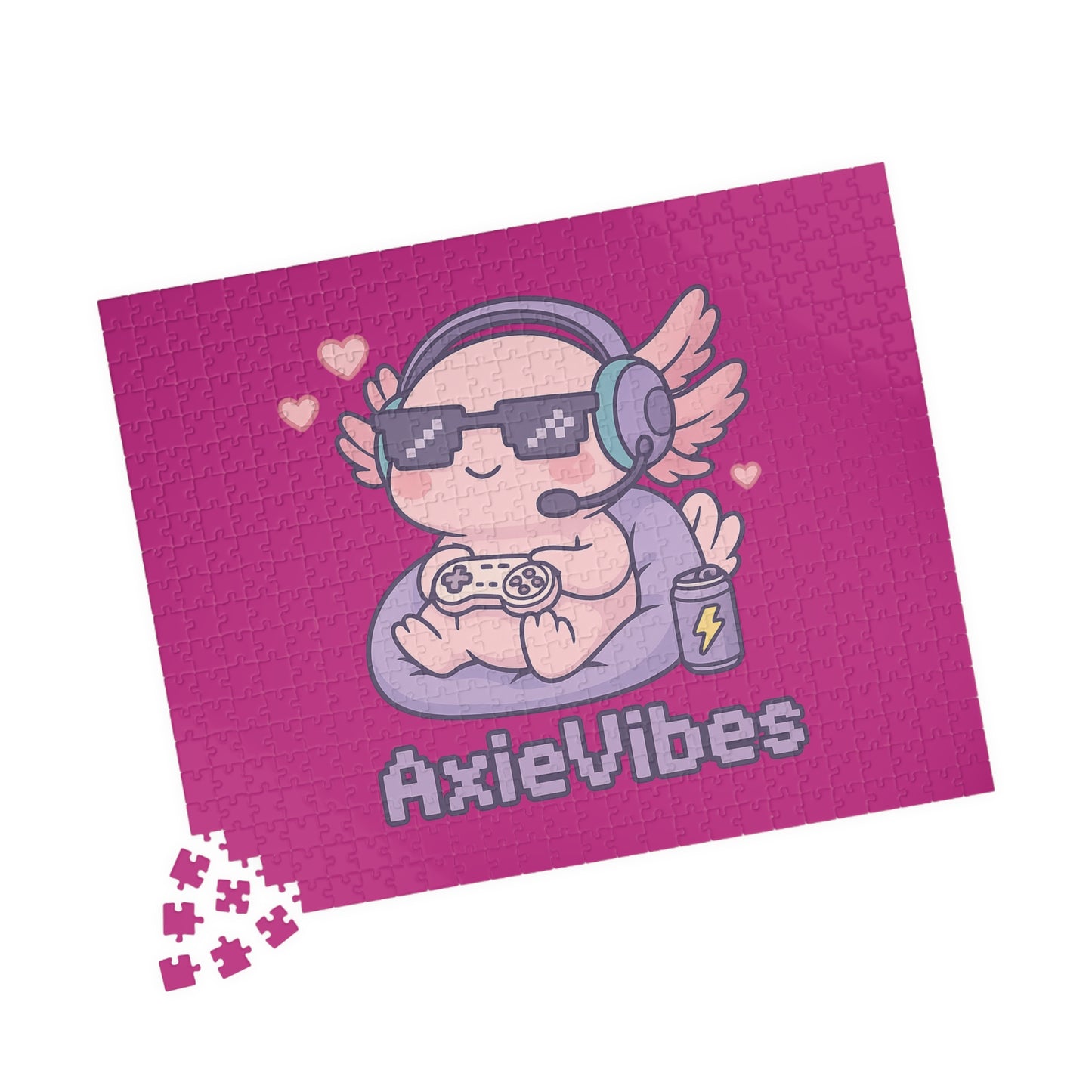 AxieVibes Gamer Puzzle - 110, 252, 520 & 1014-piece Options